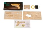 Ugears 3D Wooden Puzzle Wolf-01 Handgun - immagine 4