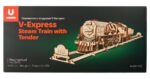 Ugears 3D Wooden Puzzle V-Express Steam Train with Tender - immagine 2