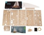 Ugears 3D Wooden Puzzle Trimaran Merihobus - immagine 4