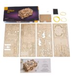 Ugears 3D Wooden Puzzle Antique Box - immagine 4