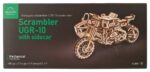 Ugears 3D Wooden Puzzle Scrambler UGR-10 with sidecar - immagine 2