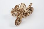 Ugears 3D Wooden Puzzle Scrambler UGR-10 with sidecar - immagine 5