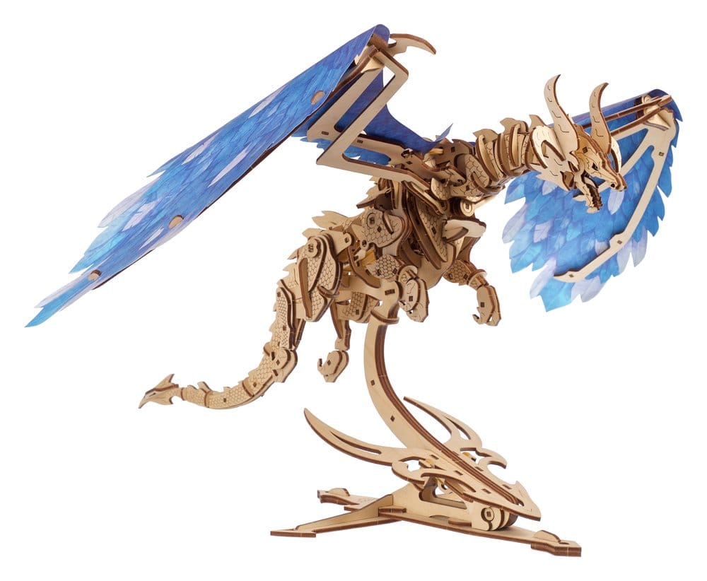 x_ugrs70151 Ugears 3D Wooden Puzzle Windstorm Dragon - immagine 1