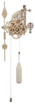 Ugears Wooden Model Kit Aero Clock - immagine 6