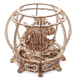 Ugears 3D Wooden Puzzle Mechanical Aquarium - immagine 5