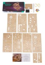 Ugears 3D Wooden Puzzle Marble Run Stepped Hoist - immagine 2