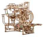 Ugears 3D Wooden Puzzle Marble Run Stepped Hoist - immagine 3
