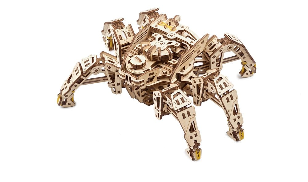 x_ugrs70158 Ugears 3D Wooden Puzzle Hexapod Explorer - immagine 1