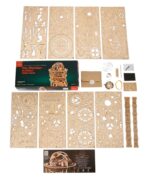 Ugears 3D Wooden Puzzle Sky Watcher Tourbillon Table Clock - immagine 2