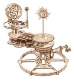 Ugears 3D Wooden Puzzle Mechanical Tellurion - immagine 3