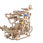 Ugears 3D Wooden Puzzle Marble Run Tiered Hoist