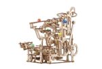 Ugears 3D Wooden Puzzle Marble Run Tiered Hoist - immagine 5