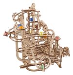 Ugears 3D Wooden Puzzle Marble Run Spiral Hoist - immagine 2