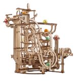Ugears 3D Wooden Puzzle Marble Run Spiral Hoist - immagine 3