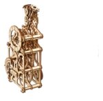Ugears 3D Wooden Puzzle Engine Clock - immagine 6