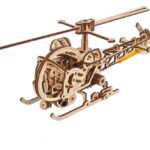 Ugears 3D Wooden Puzzle Mini Helicopter