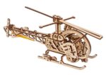 Ugears 3D Wooden Puzzle Mini Helicopter - immagine 4