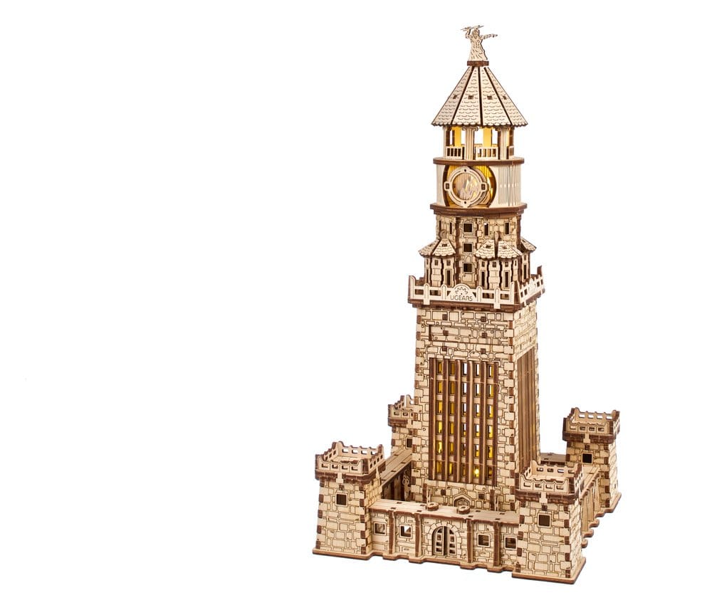x_ugrs70254 Ugears 3D Wooden Puzzle Lighthouse of Alexandria - immagine 1