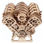 Ugears 3D Wooden Puzzle V8 Engine - immagine 6