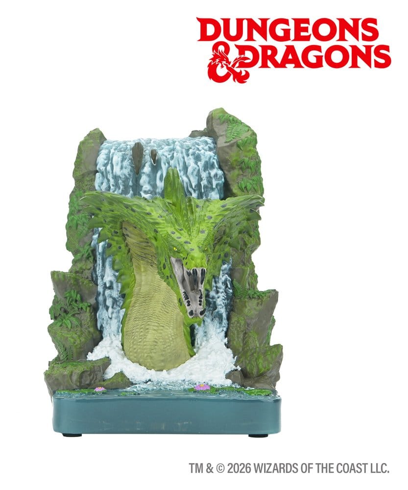 x_wiz89219 D&D Bookend Green Dragon 18 cm - immagine 1