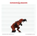 D&D Icons of the Realms Boxed prepainted Miniatures Goristro 15 cm