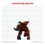 D&D Icons of the Realms Boxed prepainted Miniatures Goristro 15 cm - immagine 3