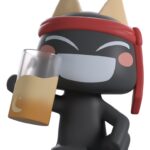 Doko Demo Issyo Vinyl Figure Kuro 9 cm