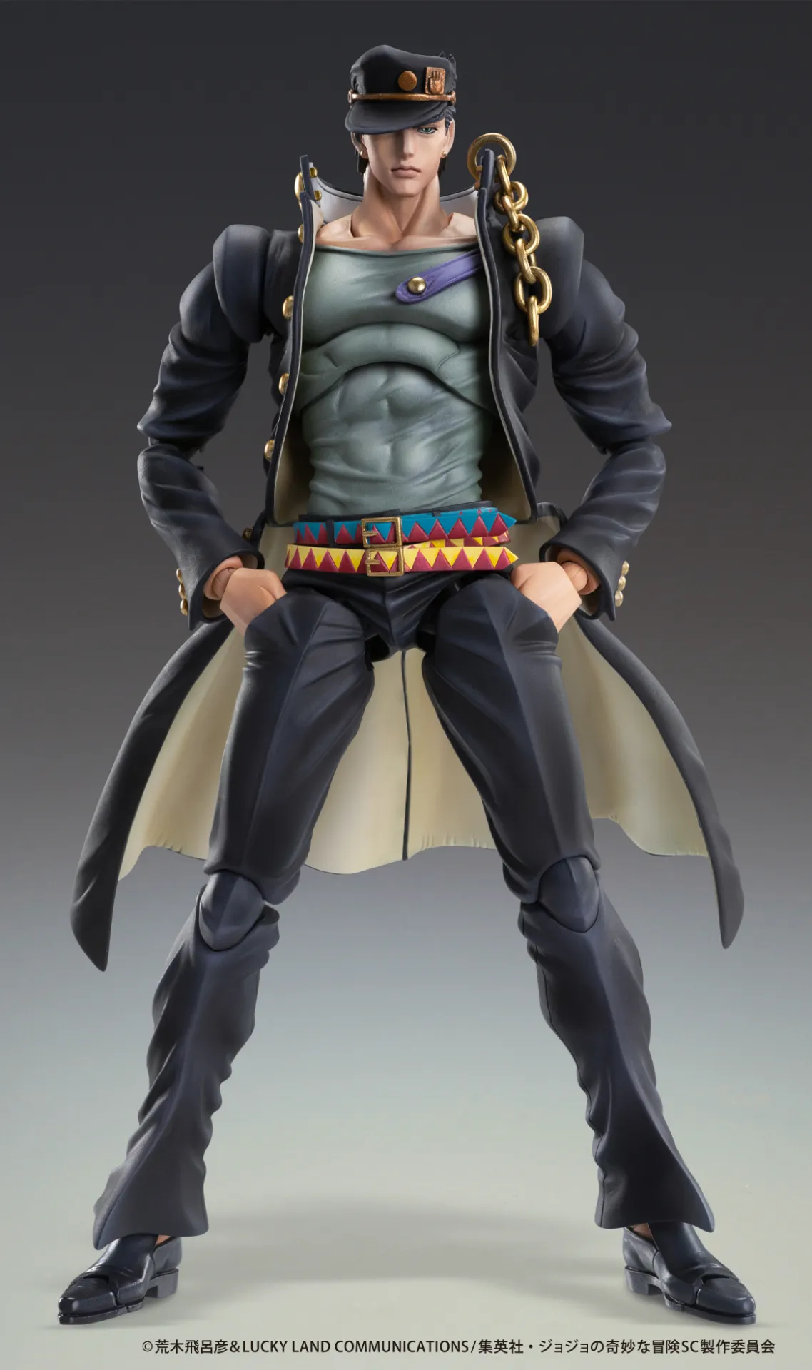 116280__81b4349d JOJO BIZARRE ADVENTURE 3 JOTARO KUJO VER 2 CHOZOKADO ACTION FIGURE - immagine 1
