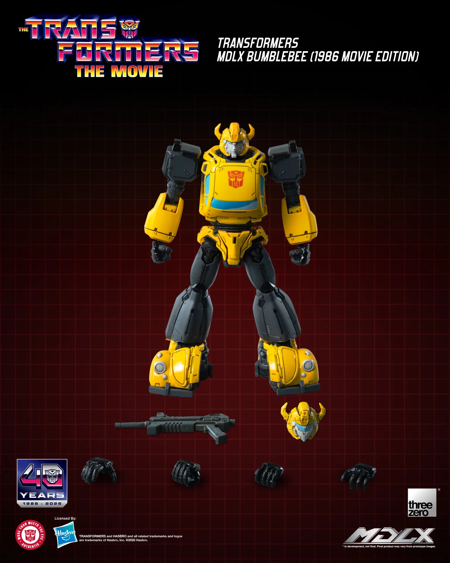 116549__6326c268 TRANSFORMERS MDLX BUMBLEBEE 1986 MOVIE EDITION ACTION FIGURE - immagine 1