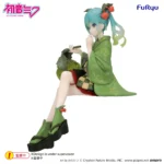 HATSUNE MIKU FLOWER FAIRY WINTER CHERRY GREEN NOODLE STOPPER FIGURE