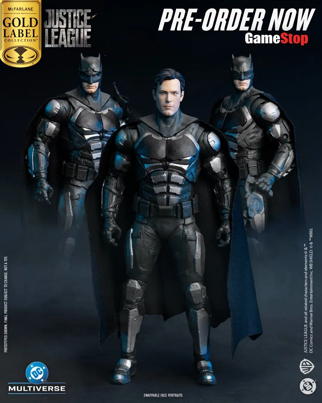 116844__15b84f94 DC THEATRICAL 7INCH BATMAN JUSTICE LEAGUE ACTION FIGURE - immagine 1