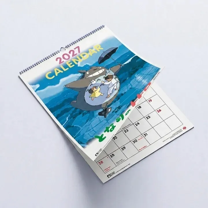 116960__5e203298 MY NEIGHBOR TOTORO 2027 GERMAN VERSION CALENDAR - immagine 1