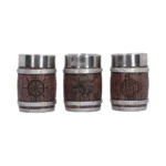 ONE PIECE BARREL SHOT GLASS SET (3)