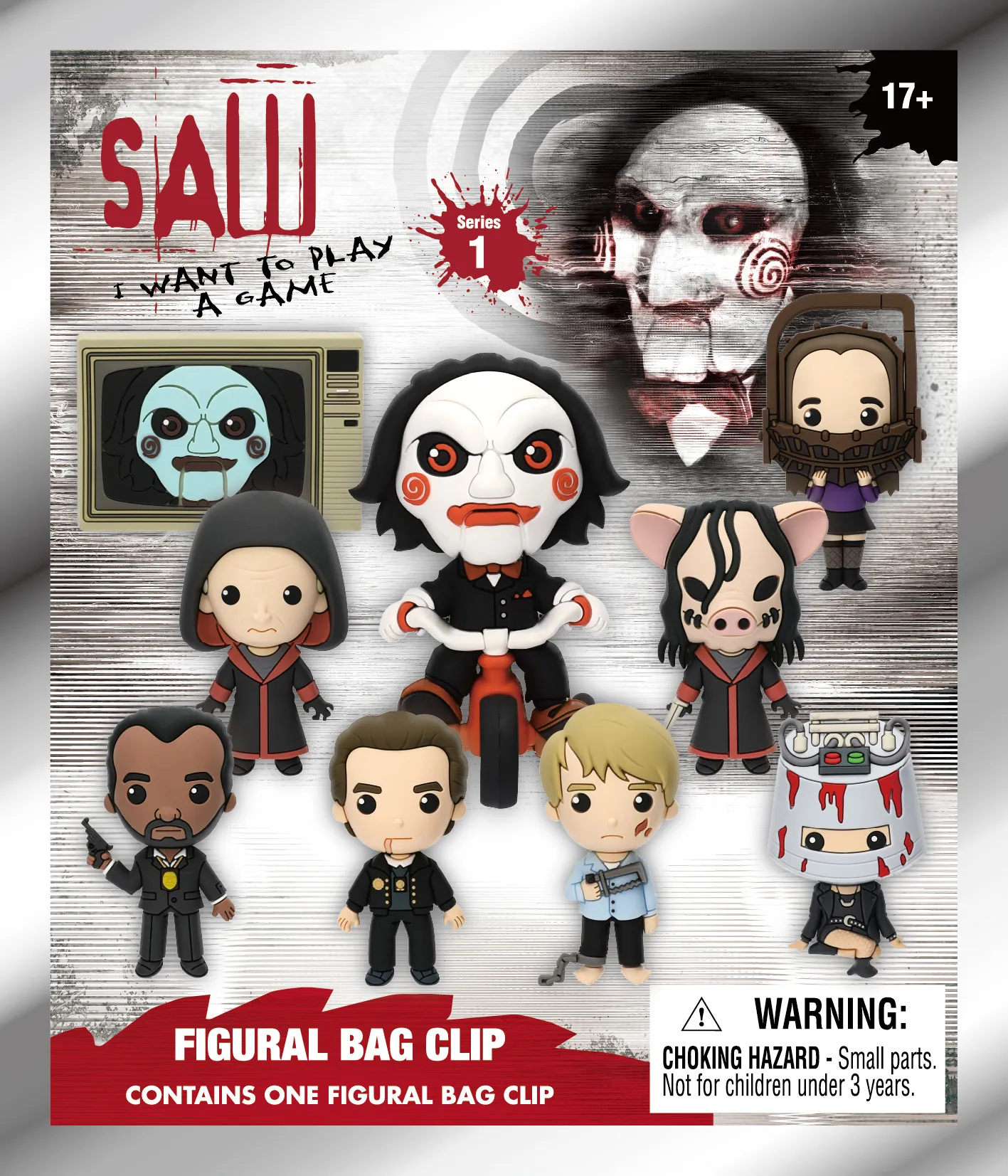 117042__65ff145c SAW BAG CLIP BLIND BOX DISPLAY (24) - immagine 1