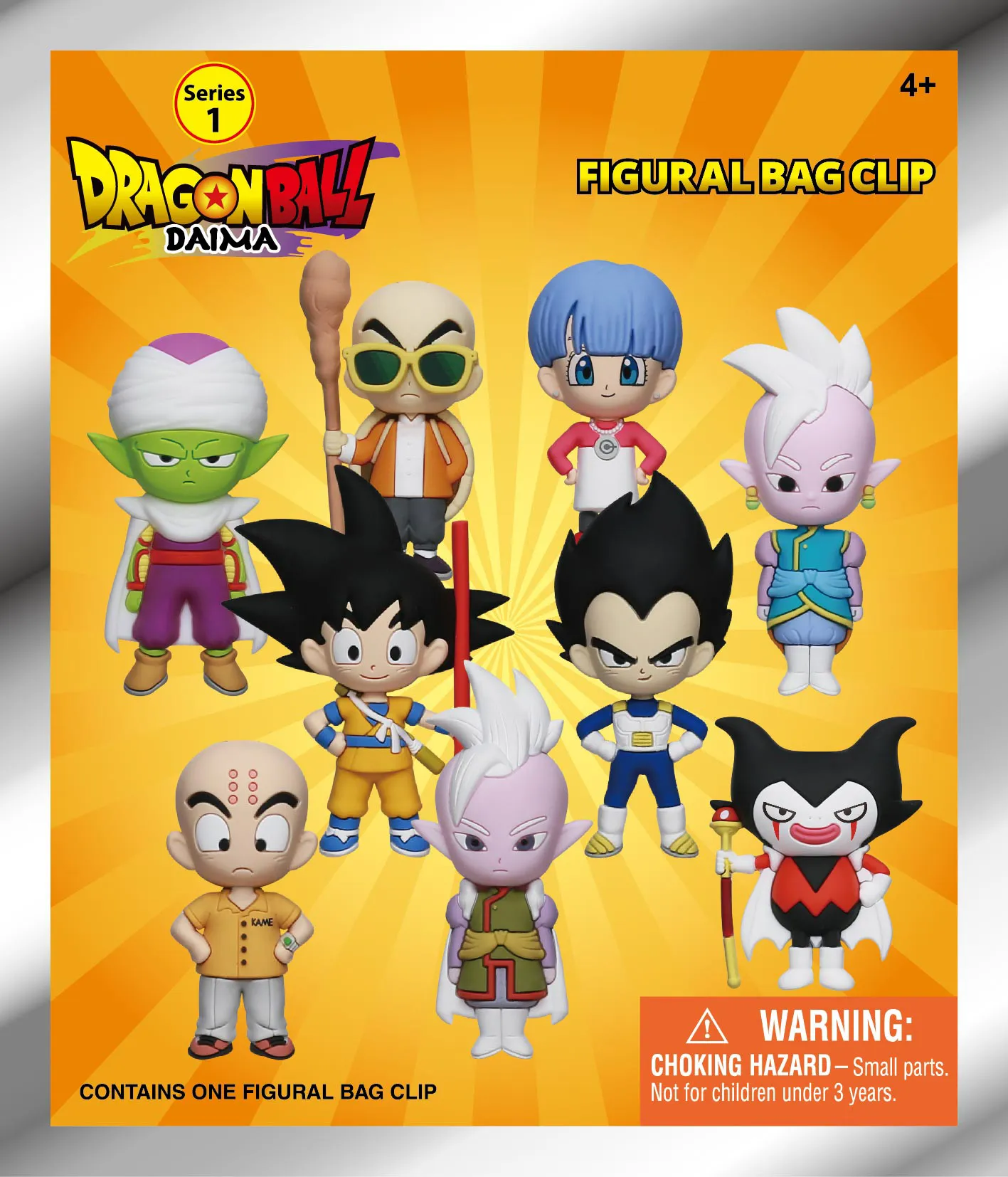117046__42dbdb5f DRAGON BALL DAIMA BAG CLIP BLIND BOX DISPLAY (24) - immagine 1