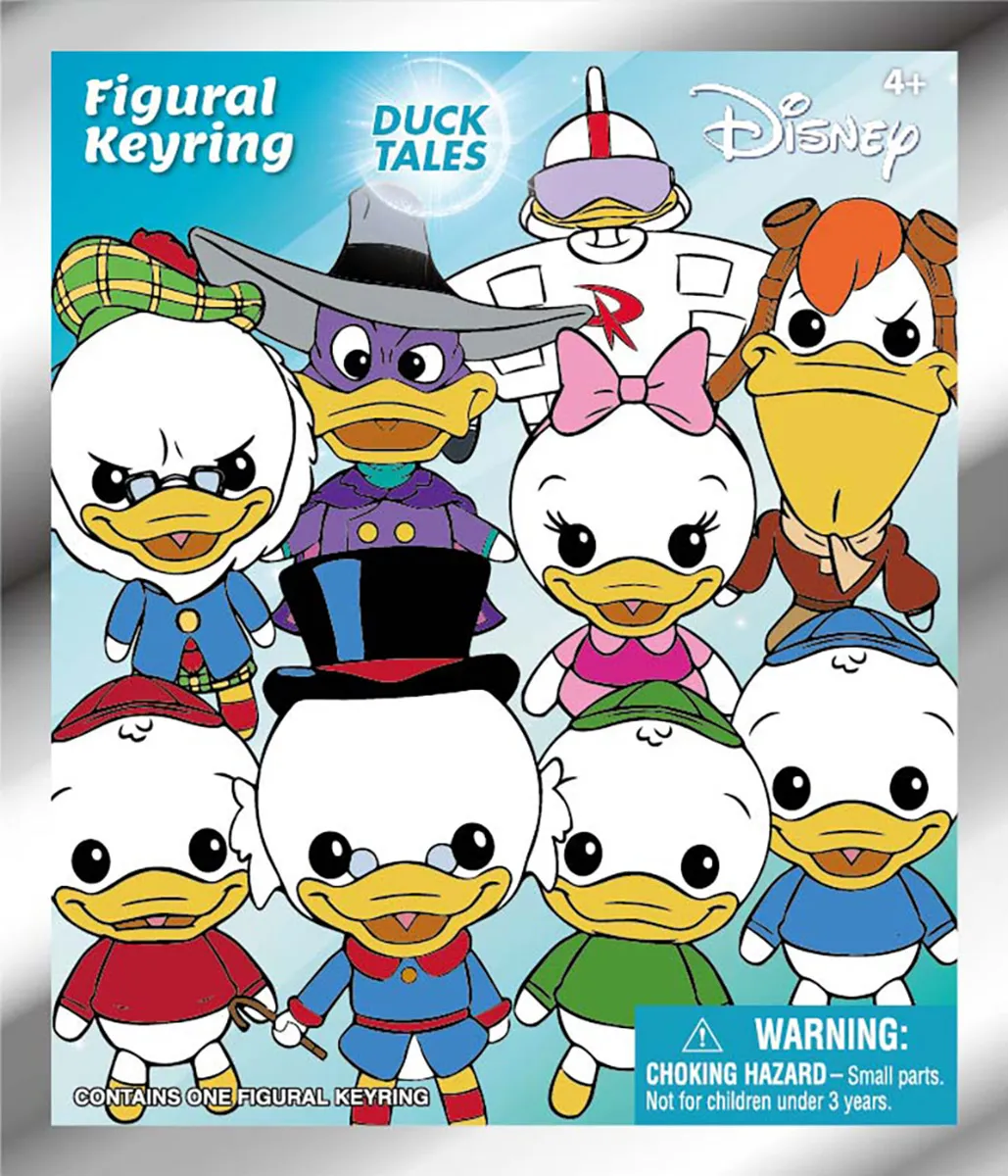 117049__a0ccd504 DUCK TALES BAG CLIP BLIND BOX DISPLAY (24) - immagine 1
