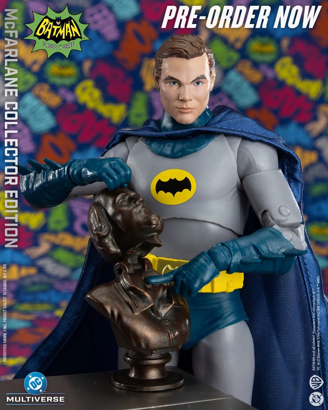 117143__5031023f DC MCFARLANE COLLECTOR ED BATMAN 1966 BATMAN AND ROBIN 2‑PK ACTION FIGURE - immagine 1