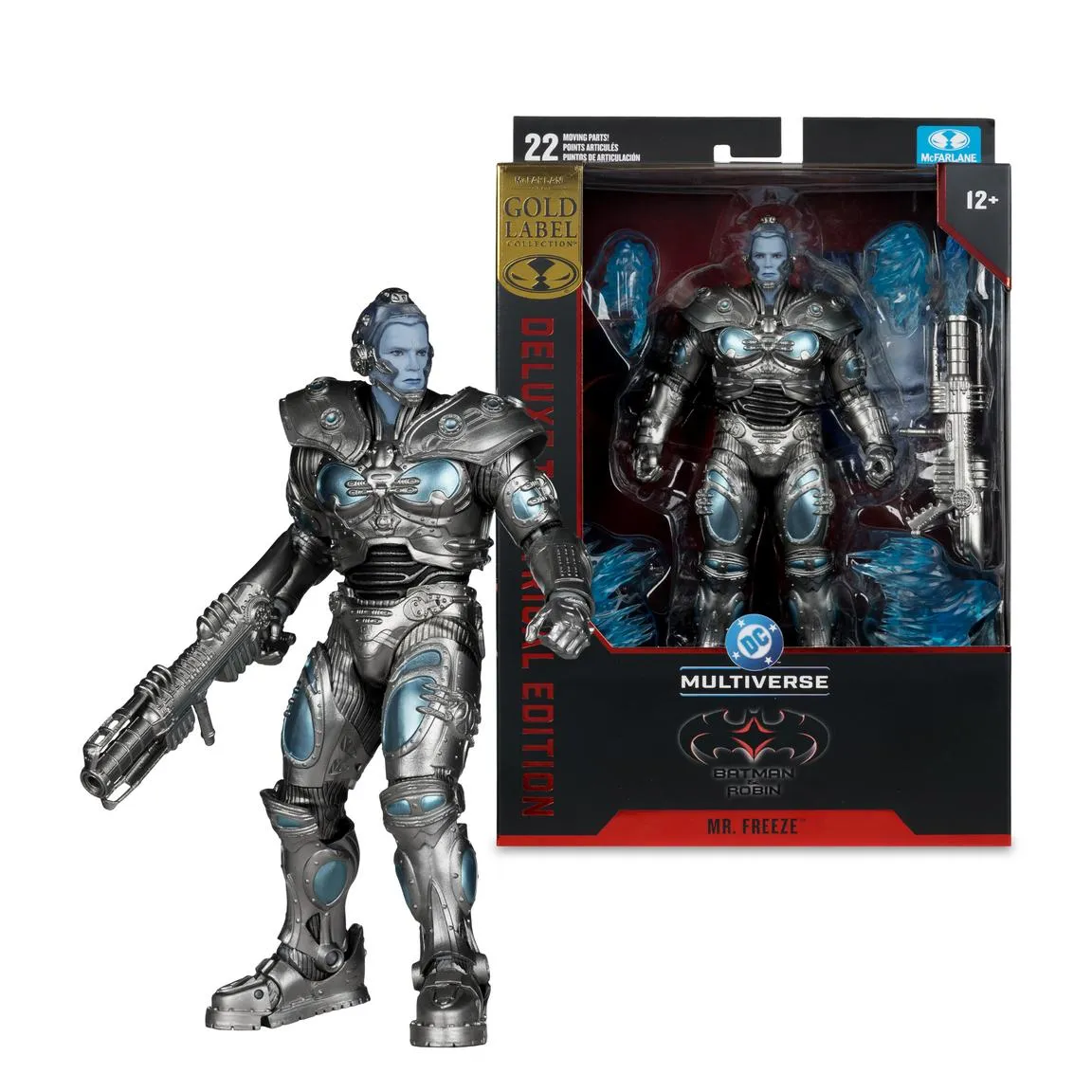 117144__8b929f06 DC THEATRICAL DELUXE 7INch WV5 MR FREEZE (BATMAN AND ROBIN) ACTION FIGURE - immagine 1