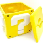 SUPER MARIO QUESTION MARK BLOCK COOKIE JAR BOX