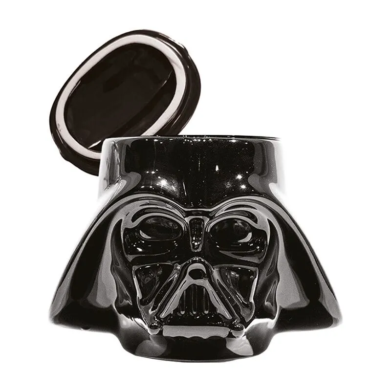 117190__640090fc STAR WARS DARTH VADER SHAPED 3D MUG - immagine 1