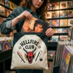 STRANGER THINGS HELLFIRE CLUB TOTE BAG