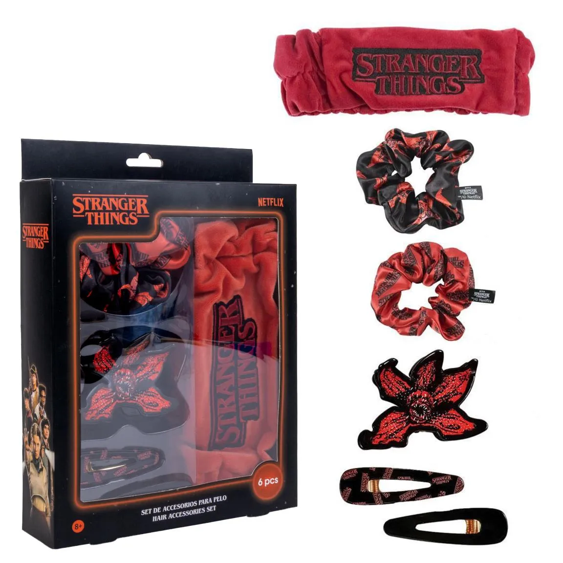 117258__16423ec3 STRANGER THINGS HAIR BEAUTY GIFT SET - immagine 1