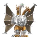 TOHO REACTION W11 MECHA-KING GHIDORAH FIGURE