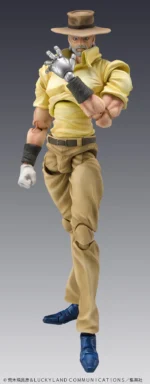 JOJO BIZARRE ADVENTURE 3 JOSEPH JOESTAR & IGGY CHOZOKADO ACTION FIGURE RERUN - immagine 2