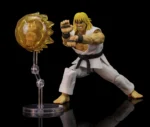 STREET FIGHTER 2 KEN PLAYER 2 WHITE VERSION 1/12 ACTION FIGURE - immagine 2