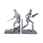 TERMINATOR T-1000 VS T-800 BOOKENDS