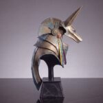 Stargate Desktop Replica Helmet Replica Jackal Guard Helmet Anubis 15 cm - immagine 4