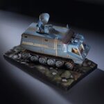 UFO Die-cast Model S.H.A.D.O. Mobile (with Radar) 17 cm - immagine 3