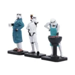 STORMTROOPER LIVING FOR THE WEEKEND FIGURINE SET (3X) - immagine 2