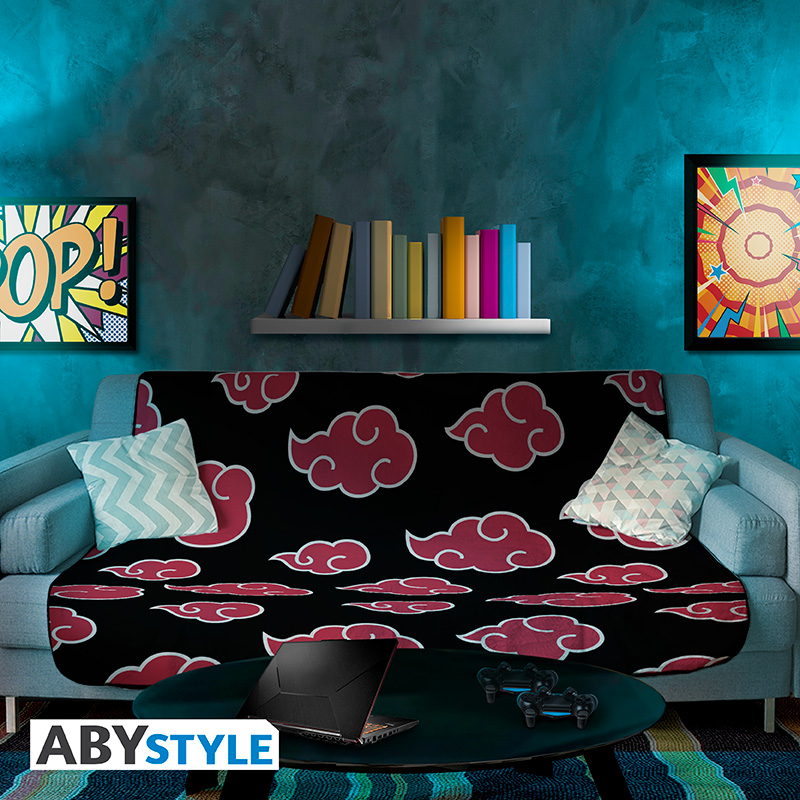ABYHOM019 NARUTO SHIPPUDEN - Blanket - "Akatsuki"* - immagine 1